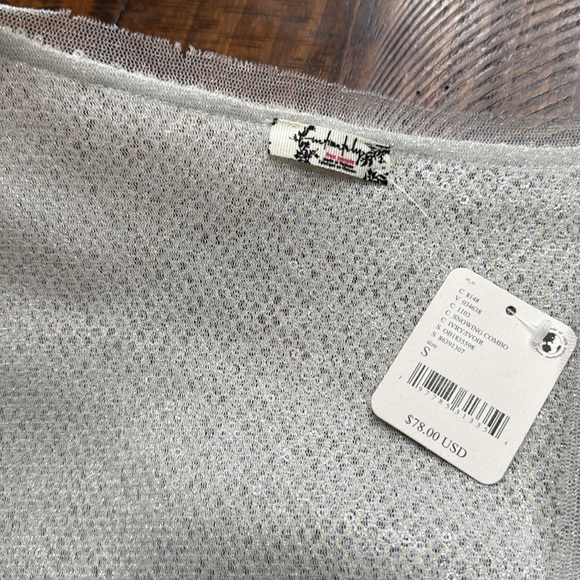 FREE PEOPLE Late Night Disco Sequins Layering Top - Picture 13 of 13